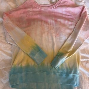 Tie dye old navy pullover